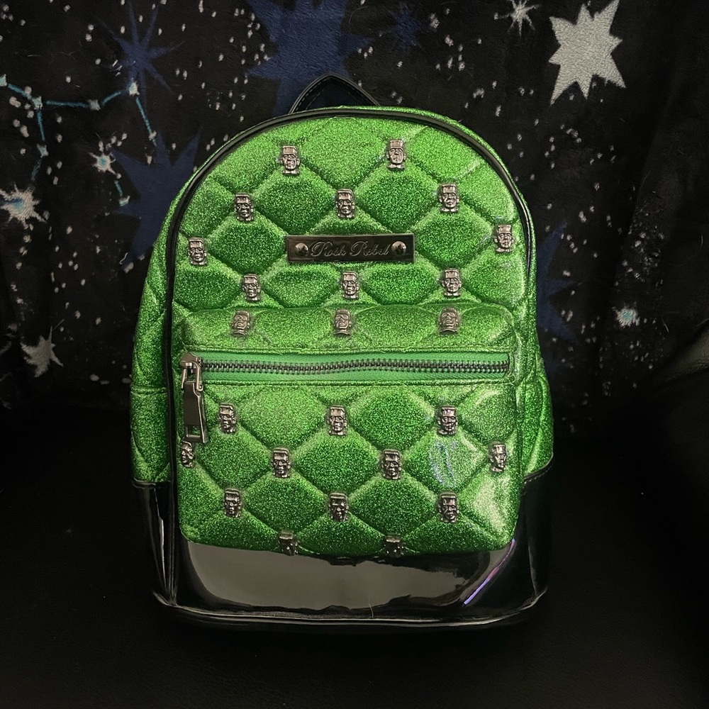 Rock rebel Frankenstein mini backpack